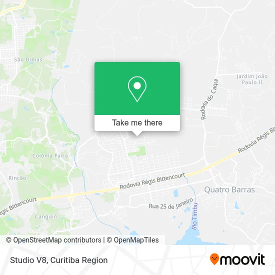 Studio V8 map