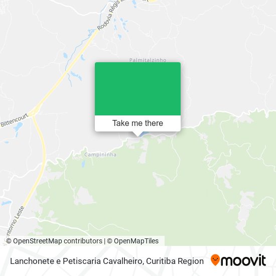 Lanchonete e Petiscaria Cavalheiro map