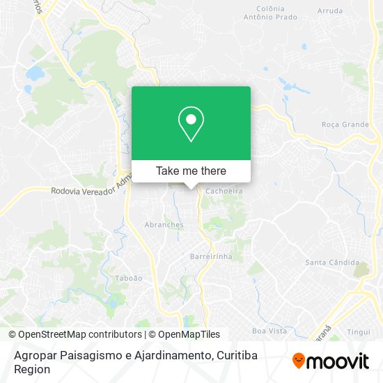 Agropar Paisagismo e Ajardinamento map