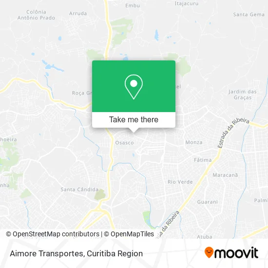 Aimore Transportes map