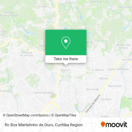 Rc Box Martelinho de Ouro map
