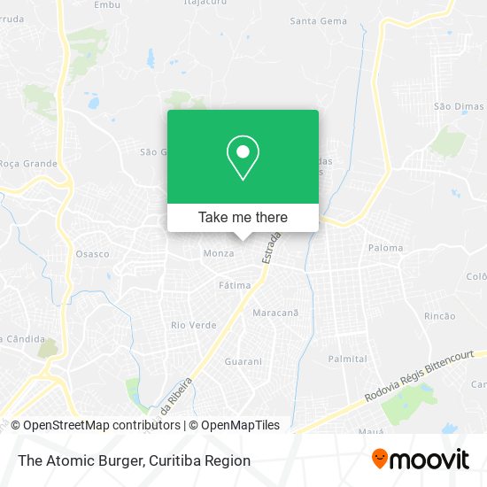 The Atomic Burger map