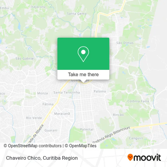 Chaveiro Chico map