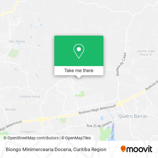Biongo Minimercearia Doceria map