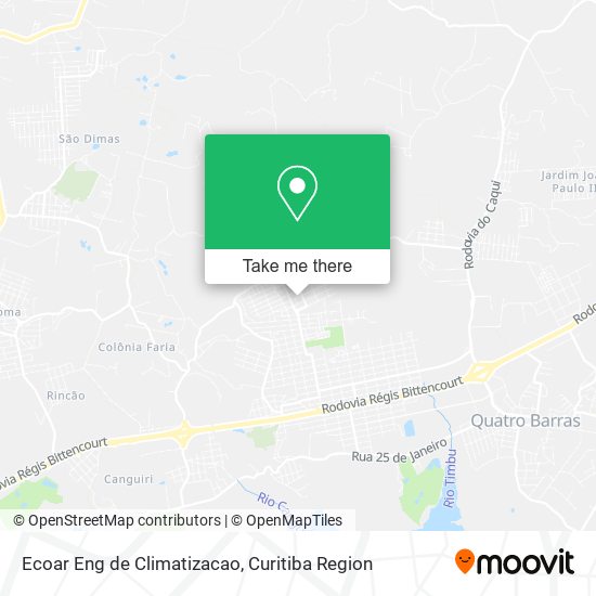 Ecoar Eng de Climatizacao map