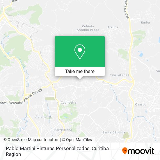 Pablo Martini Pinturas Personalizadas map