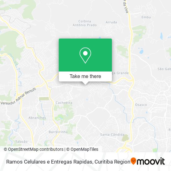 Ramos Celulares e Entregas Rapidas map