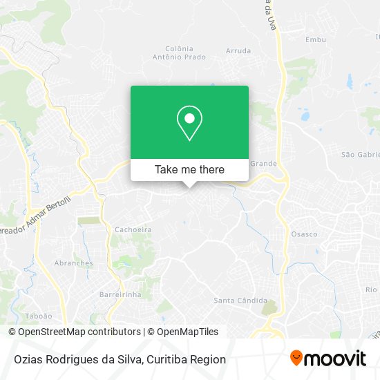 Ozias Rodrigues da Silva map