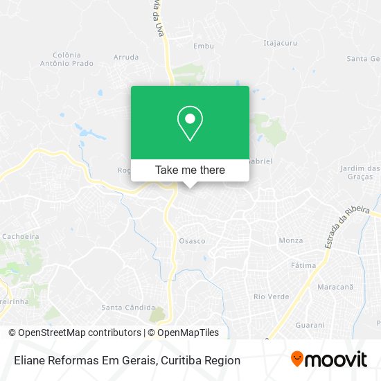 Eliane Reformas Em Gerais map