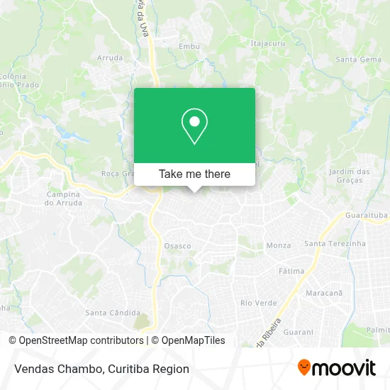 Vendas Chambo map