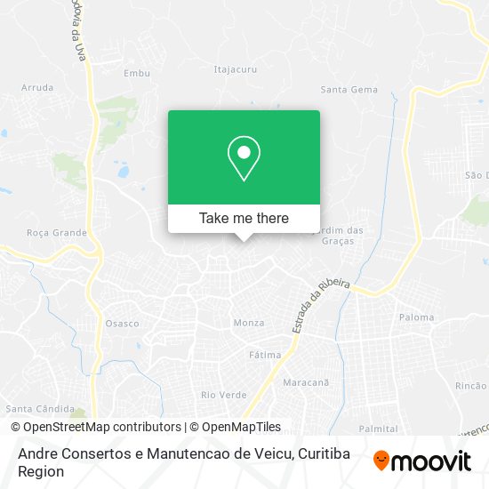 Andre Consertos e Manutencao de Veicu map