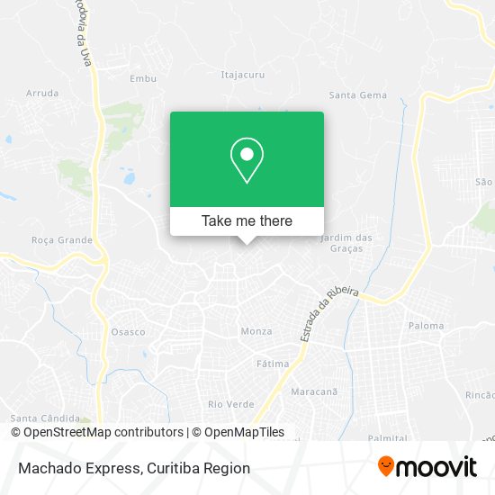 Machado Express map