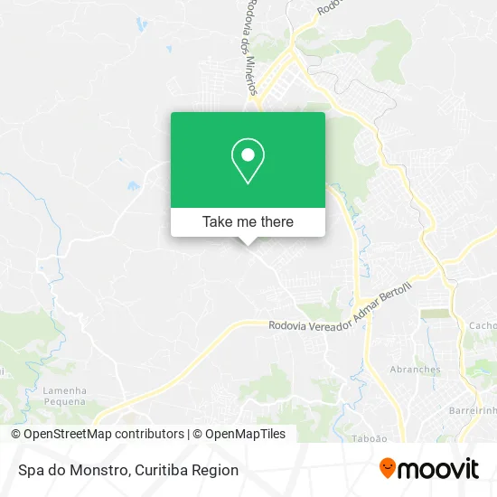Spa do Monstro map
