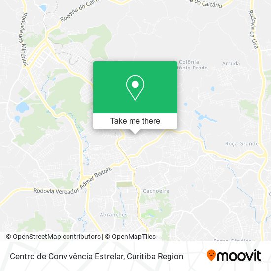 Centro de Convivência Estrelar map