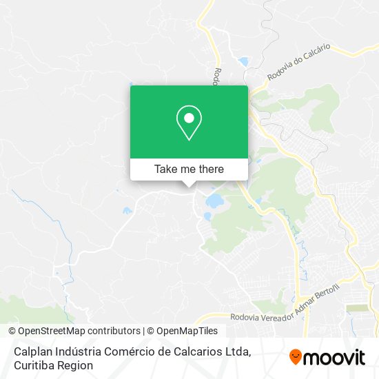 Calplan Indústria Comércio de Calcarios Ltda map