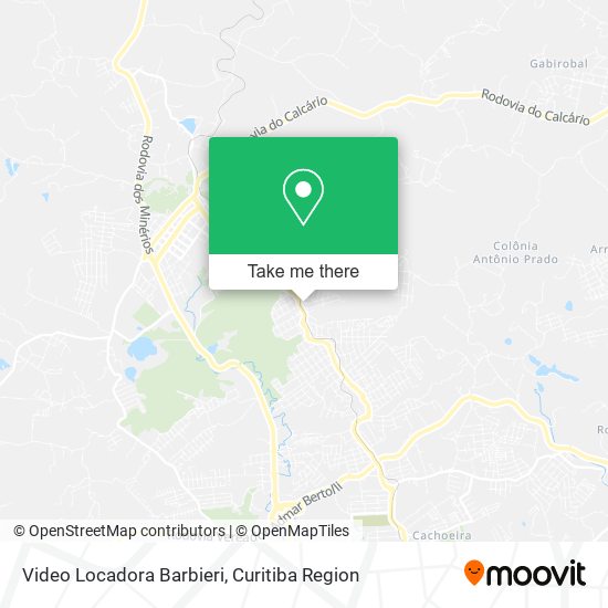 Video Locadora Barbieri map