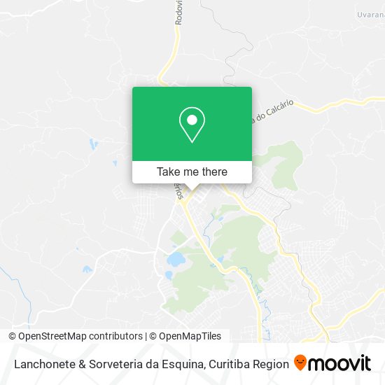 Lanchonete & Sorveteria da Esquina map