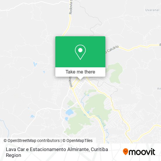 Lava Car e Estacionamento Almirante map