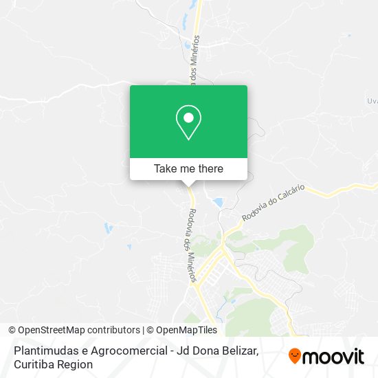 Plantimudas e Agrocomercial - Jd Dona Belizar map