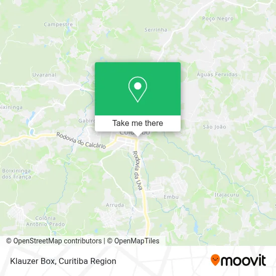 Klauzer Box map