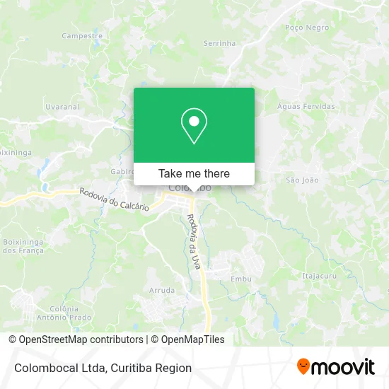 Colombocal Ltda map