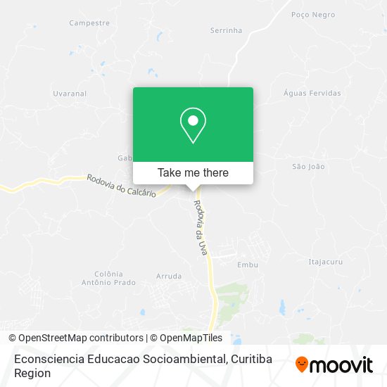 Econsciencia Educacao Socioambiental map