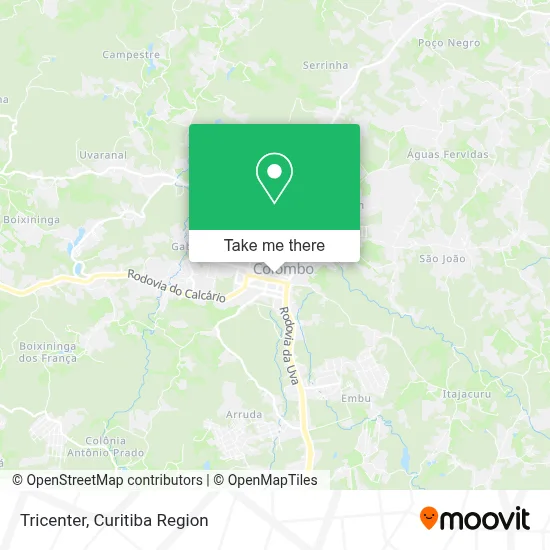 Tricenter map