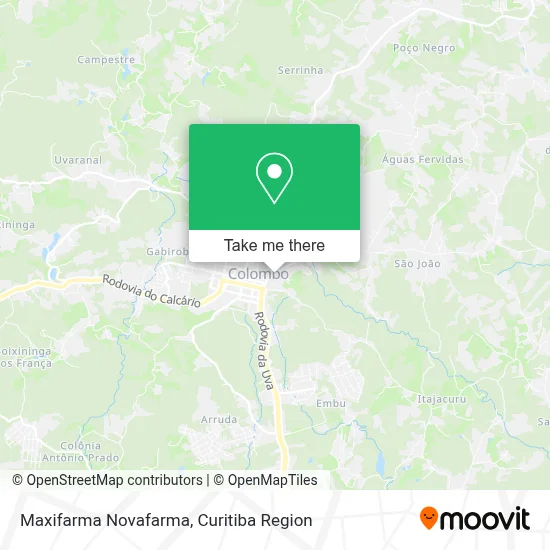 Maxifarma Novafarma map