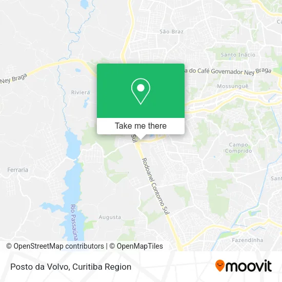 Posto da Volvo map