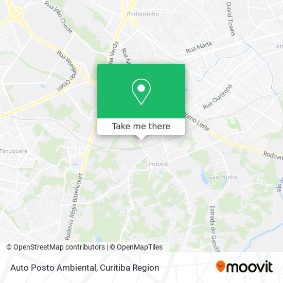 Auto Posto Ambiental map