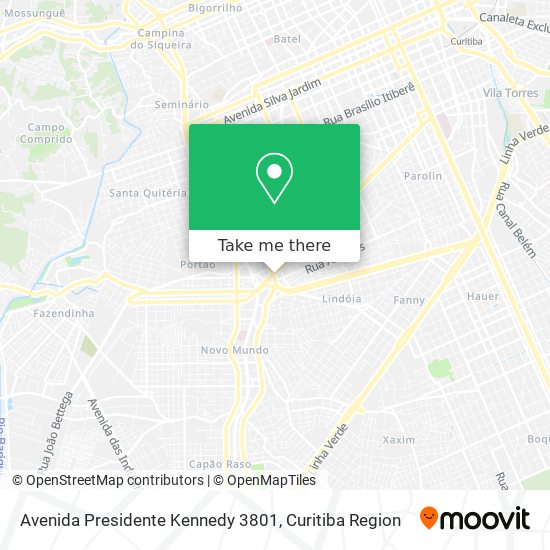 Avenida Presidente Kennedy 3801 map