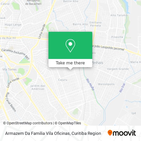 Armazem Da Familia Vila Oficinas map