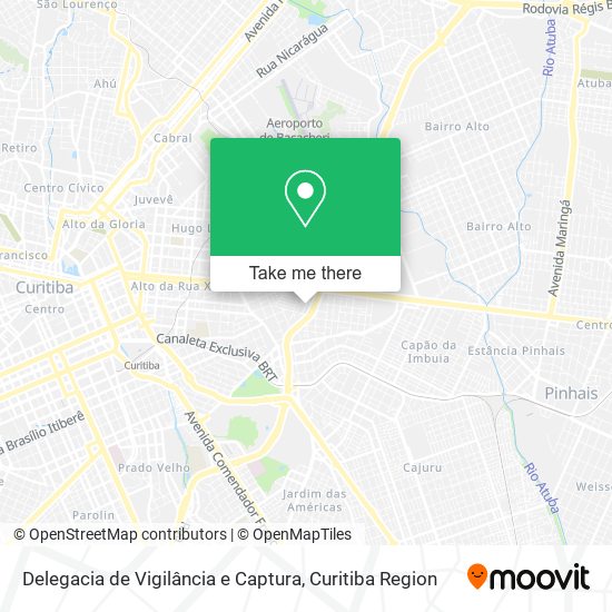 Delegacia de Vigilância e Captura map