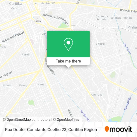 Rua Doutor Constante Coelho 23 map