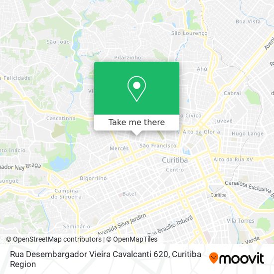 Mapa Rua Desembargador Vieira Cavalcanti 620