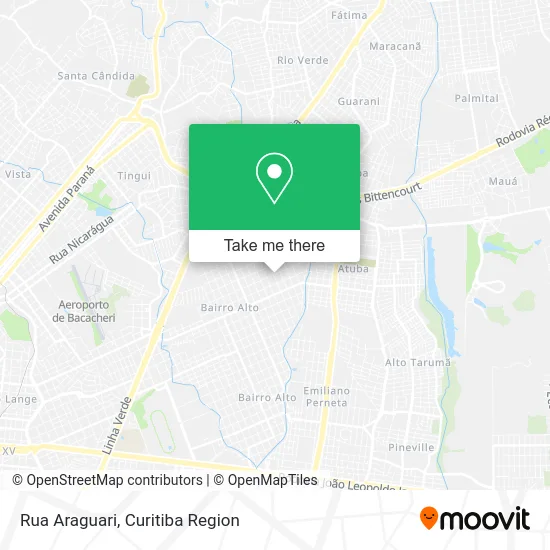 Rua Araguari map