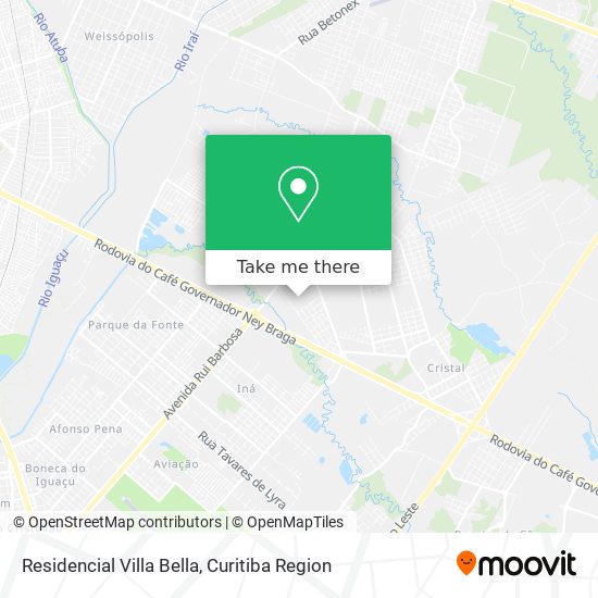 Residencial Villa Bella map