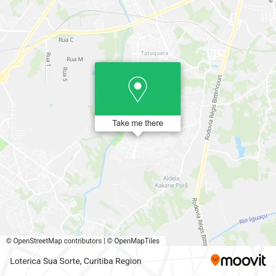 Loterica Sua Sorte map