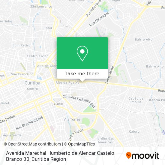 Avenida Marechal Humberto de Alencar Castelo Branco 30 map