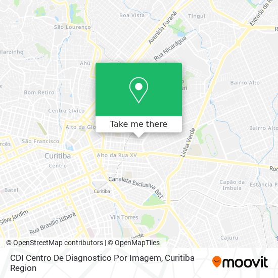 CDI Centro De Diagnostico Por Imagem map