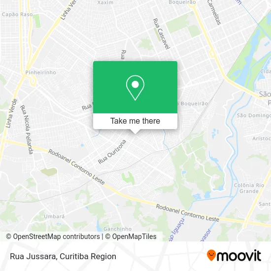 Rua Jussara map