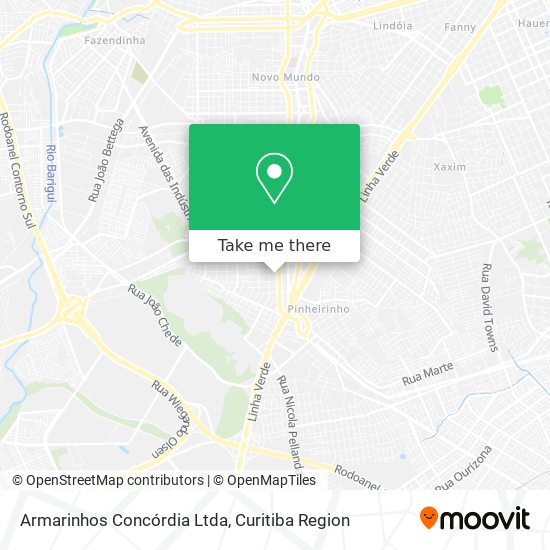 Armarinhos Concórdia Ltda map