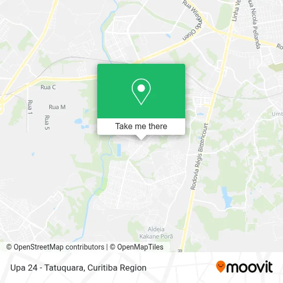 Upa 24 - Tatuquara map