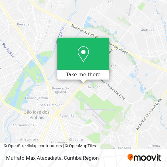 Muffato Max Atacadista map