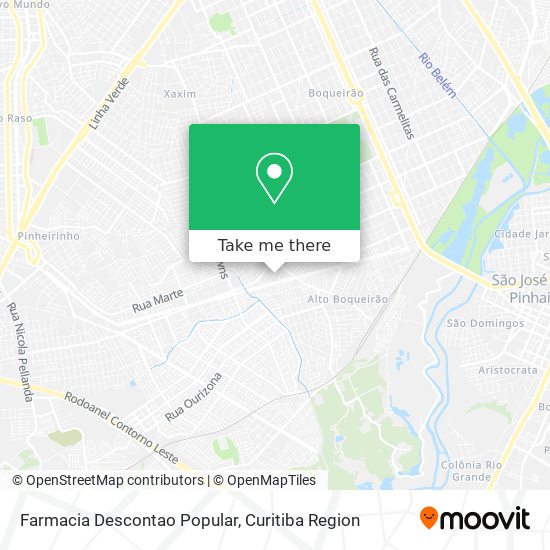Farmacia Descontao Popular map