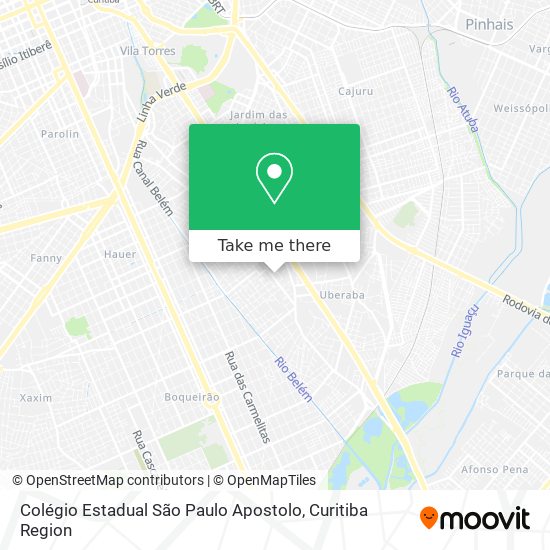 Colégio Estadual São Paulo Apostolo map