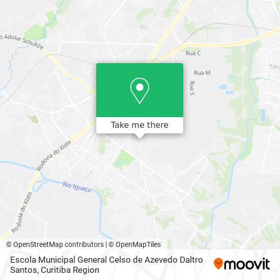 Escola Municipal General Celso de Azevedo Daltro Santos map