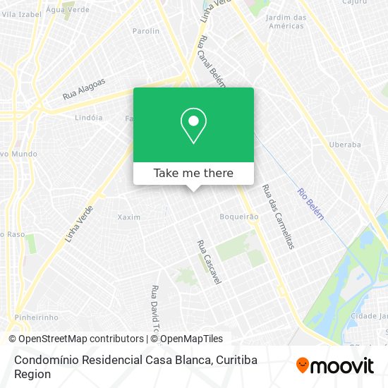 Condomínio Residencial Casa Blanca map