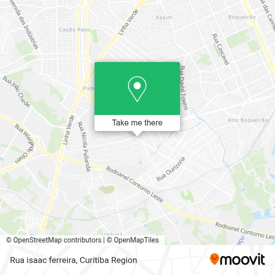 Rua isaac ferreira map