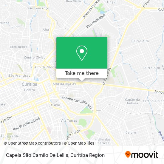 Capela São Camilo De Lellis map